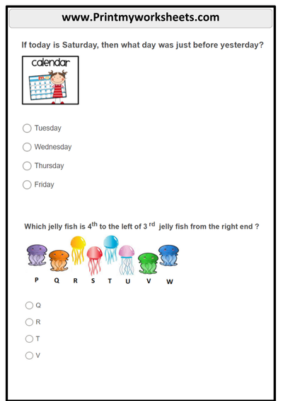 Math Worksheets Preview